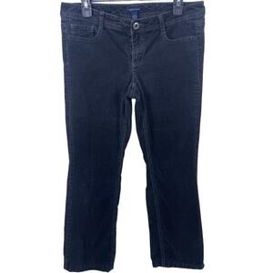 Women's Size 6 Tommy Hilfiger Black Corduroy Pants